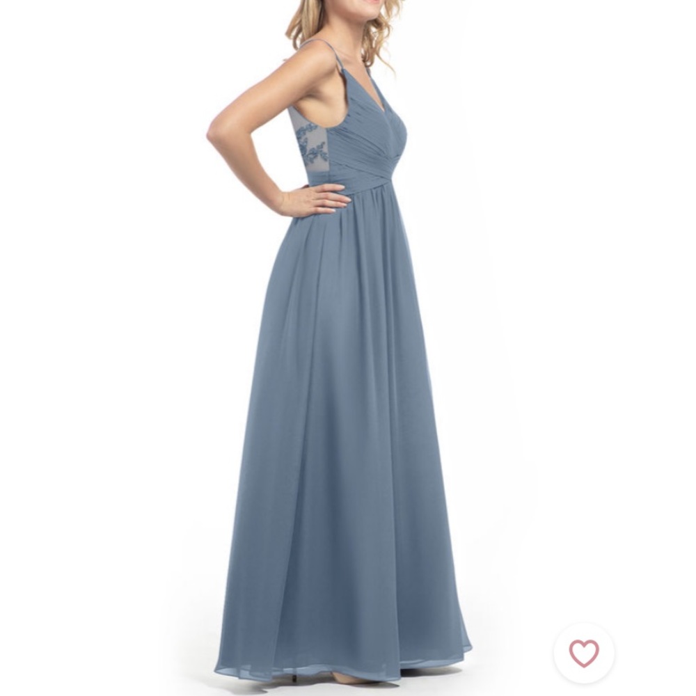 Dusty blue dress